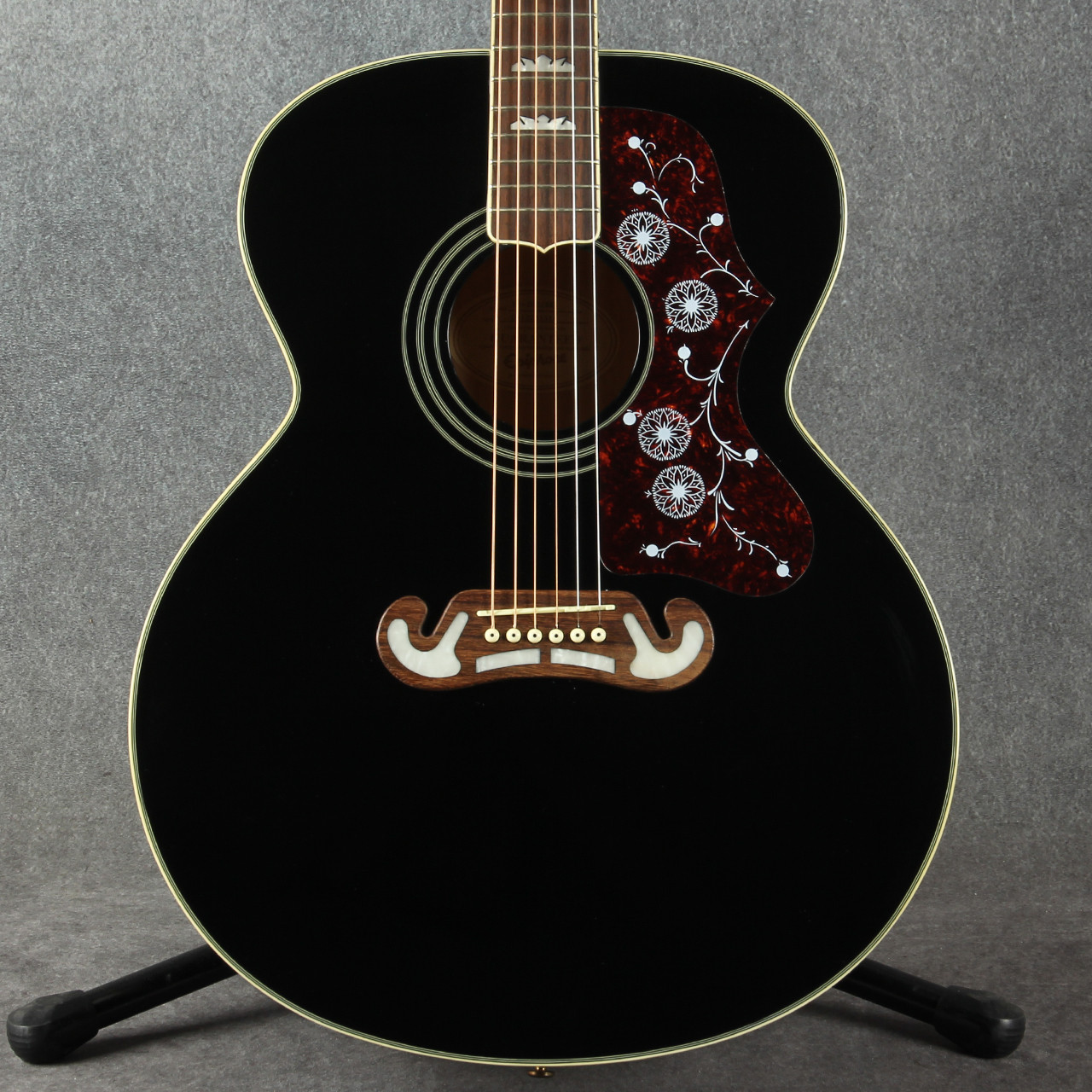 Epiphone EJ-200 Acoustic Guitar Black 2nd Hand | Rich Tone Music