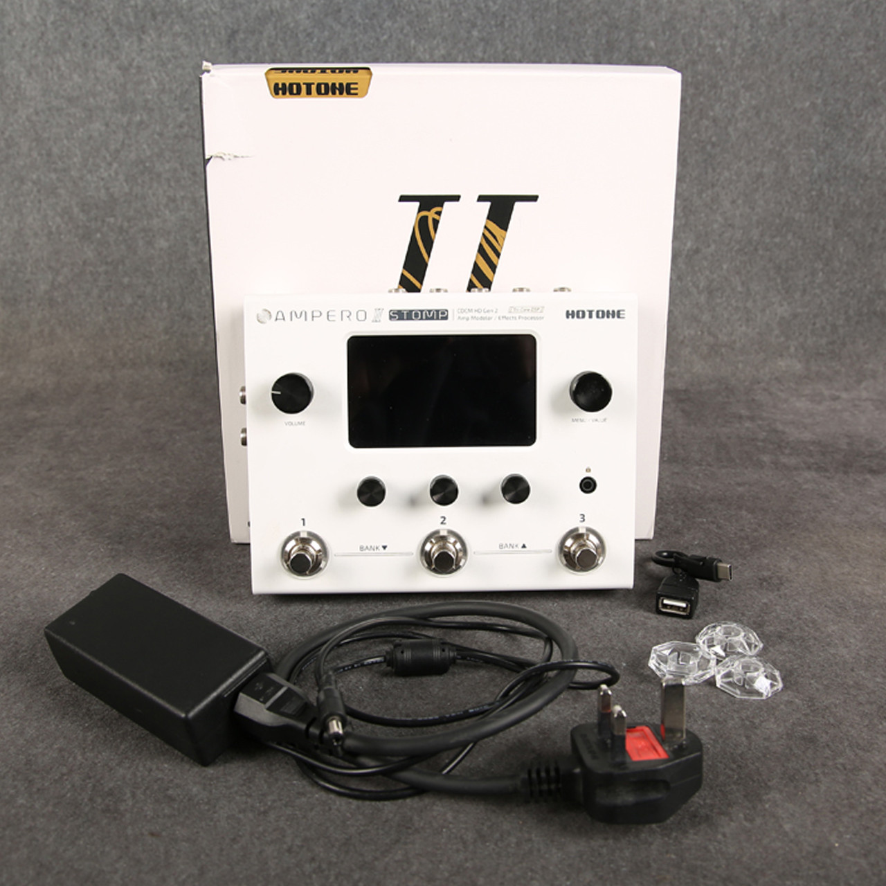 Hotone Ampero II Stomp Multi FX Pedal 2nd Hand | Rich Tone Music