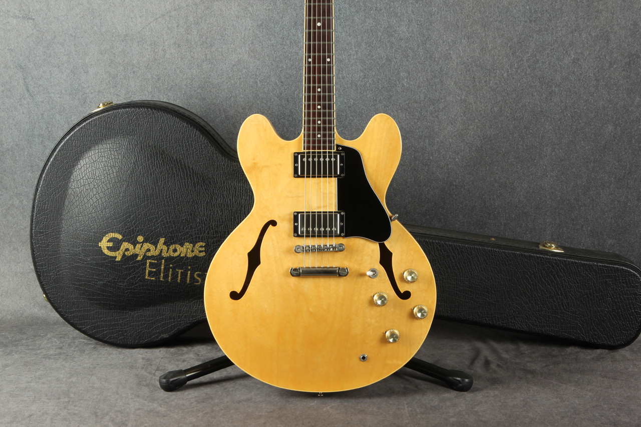 Epiphone Elitist ES335 NA Made in Japan Natural 2nd Hand | Rich