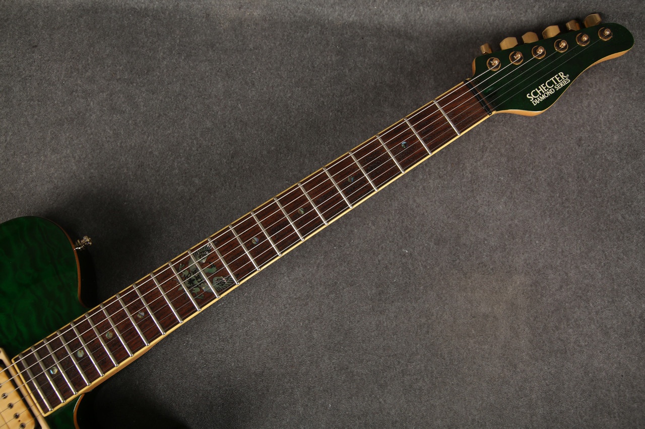 Schecter Diamond Series 30th Anniversary PT Emerald Green