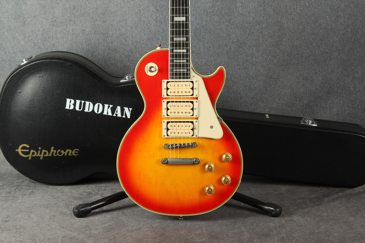Epiphone Ace Frehley Signature Budokan Les Paul Custom Sunburst