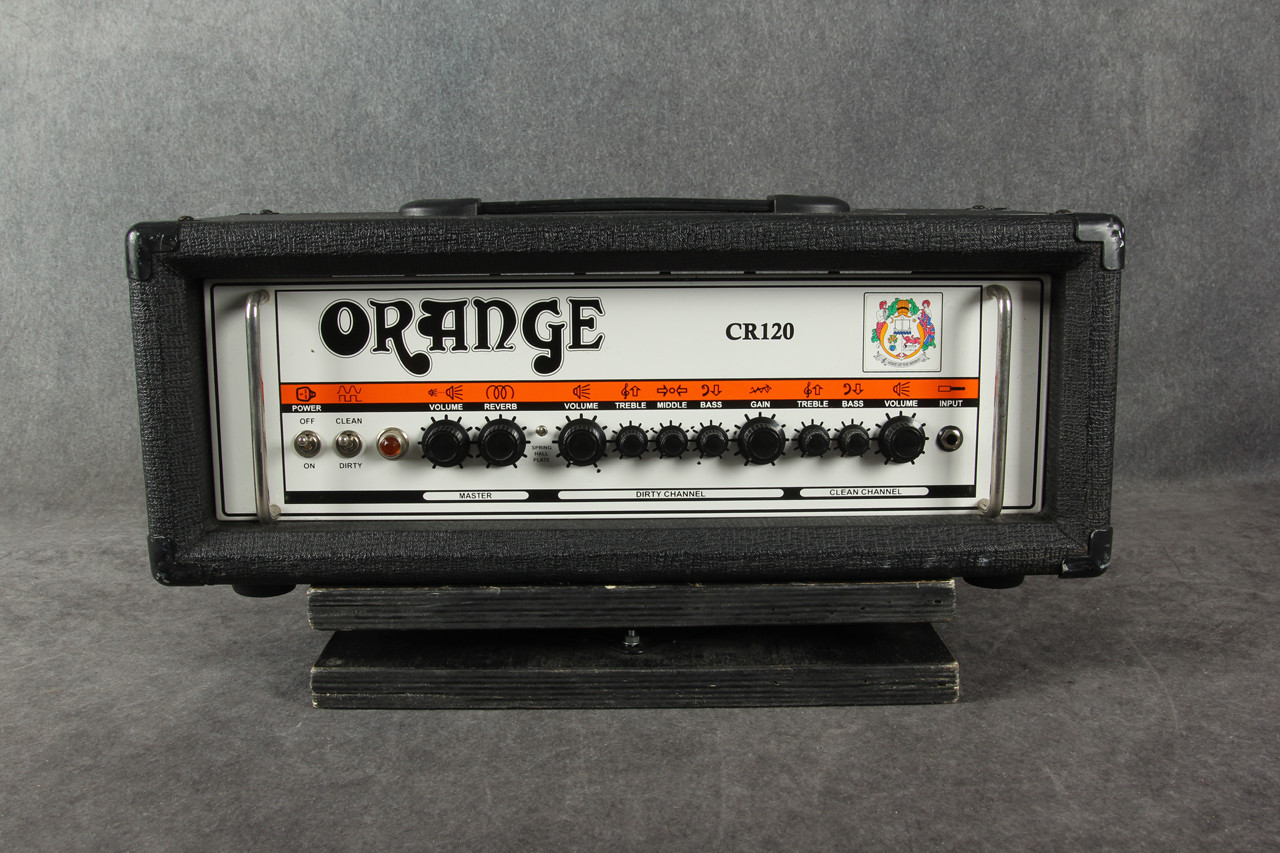 Orange Crush CR120 Amp Head Black 2nd Hand Rich Tone Music