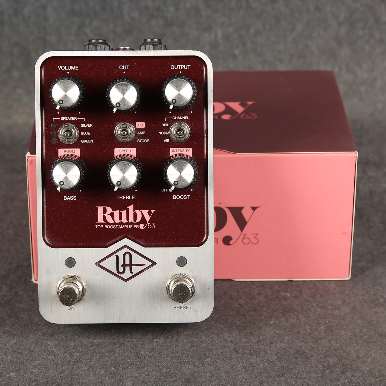 Universal Audio UAFX Ruby '63 Top Boost Amp Pedal 2nd Hand | Rich