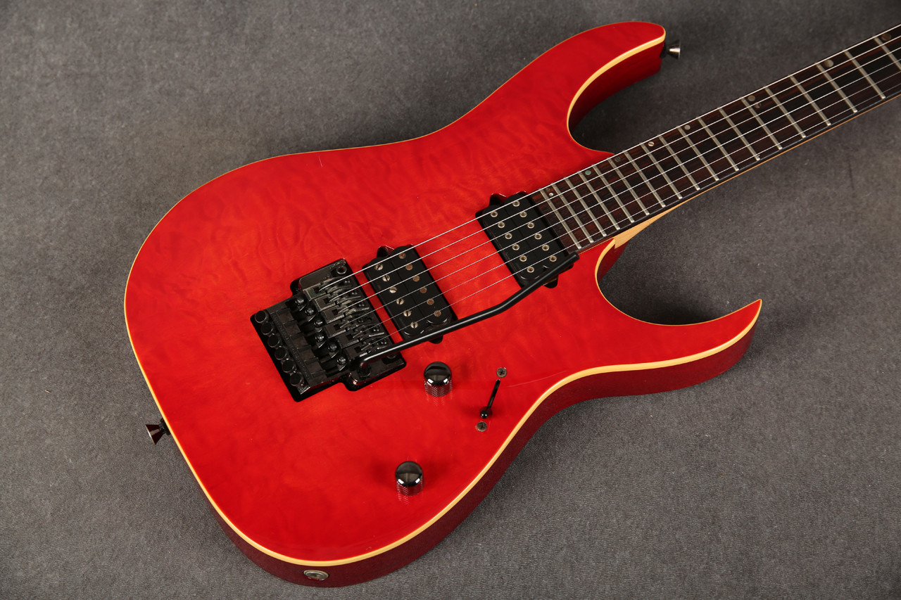 ［ハードケース付］IBANEZ RG2420 PRESTIGE Ibanez Prestige RG2420-DRD Deep Red 2nd Hand | Rich Tone Music