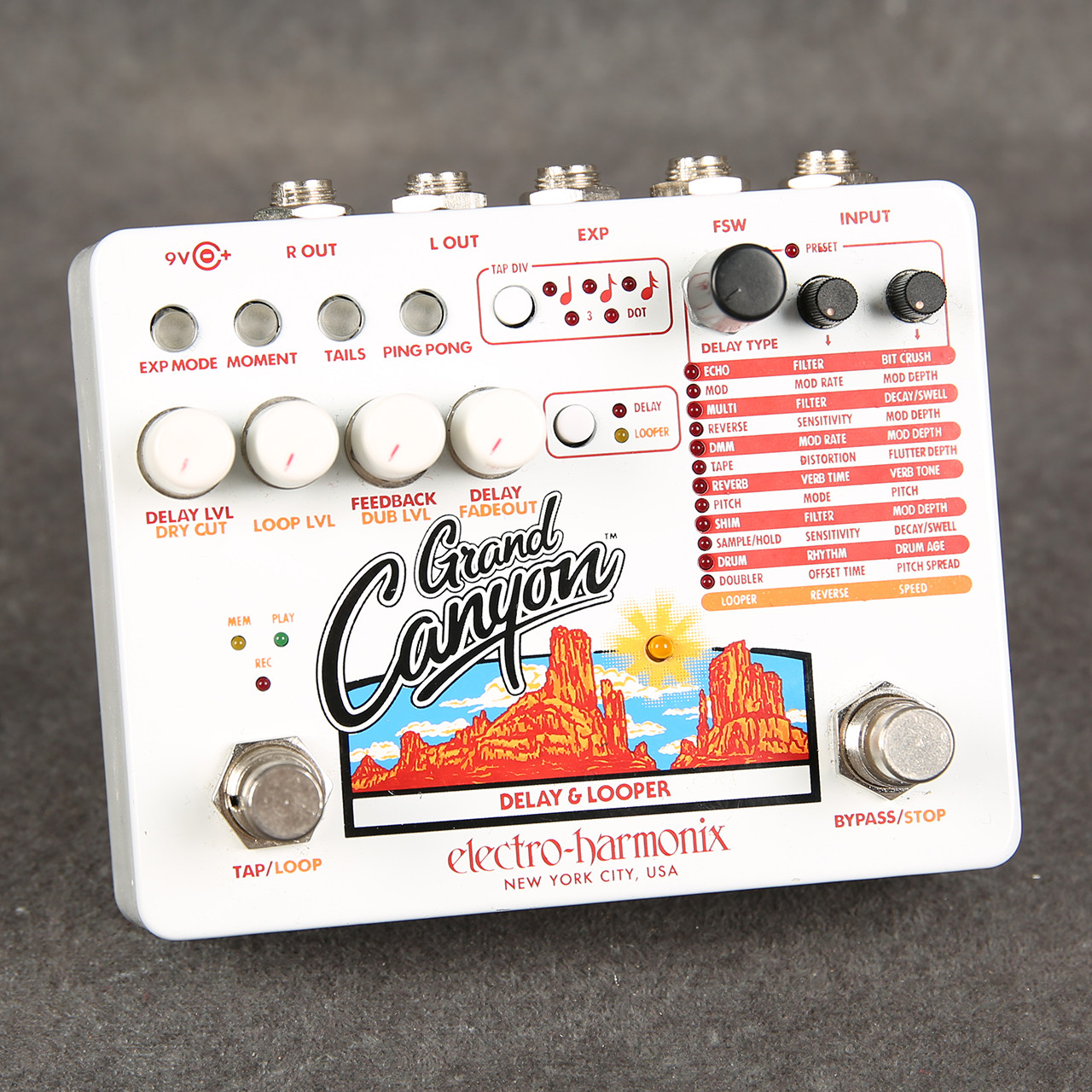electro-harmonix Grand Canyon Delay ＆ Loopers ディレイ・ルーパー