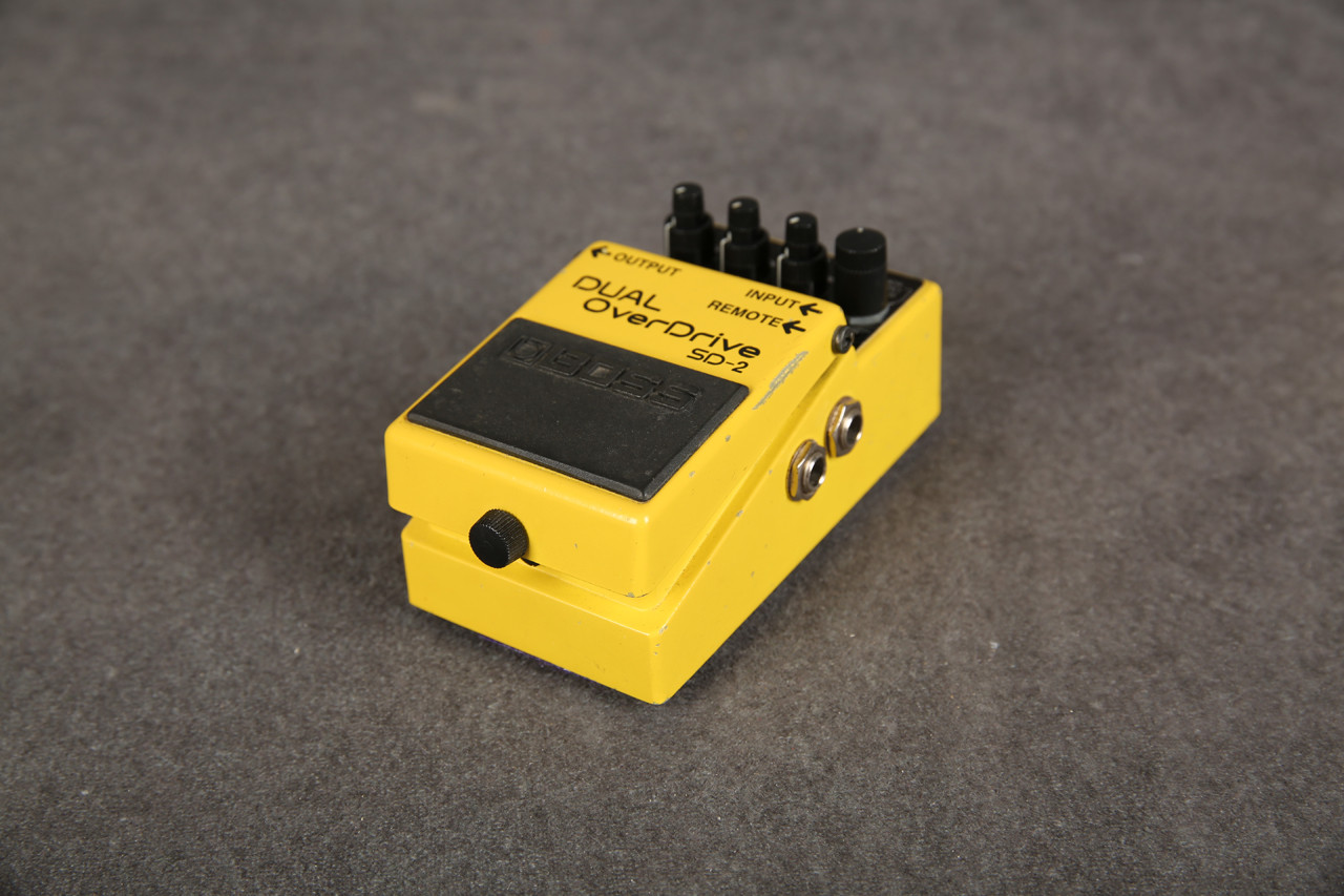 ギター BOSS SD-2 Dual Ovedrive Boss SD-2 Dual Overdrive pedal : DM Audio Ltd