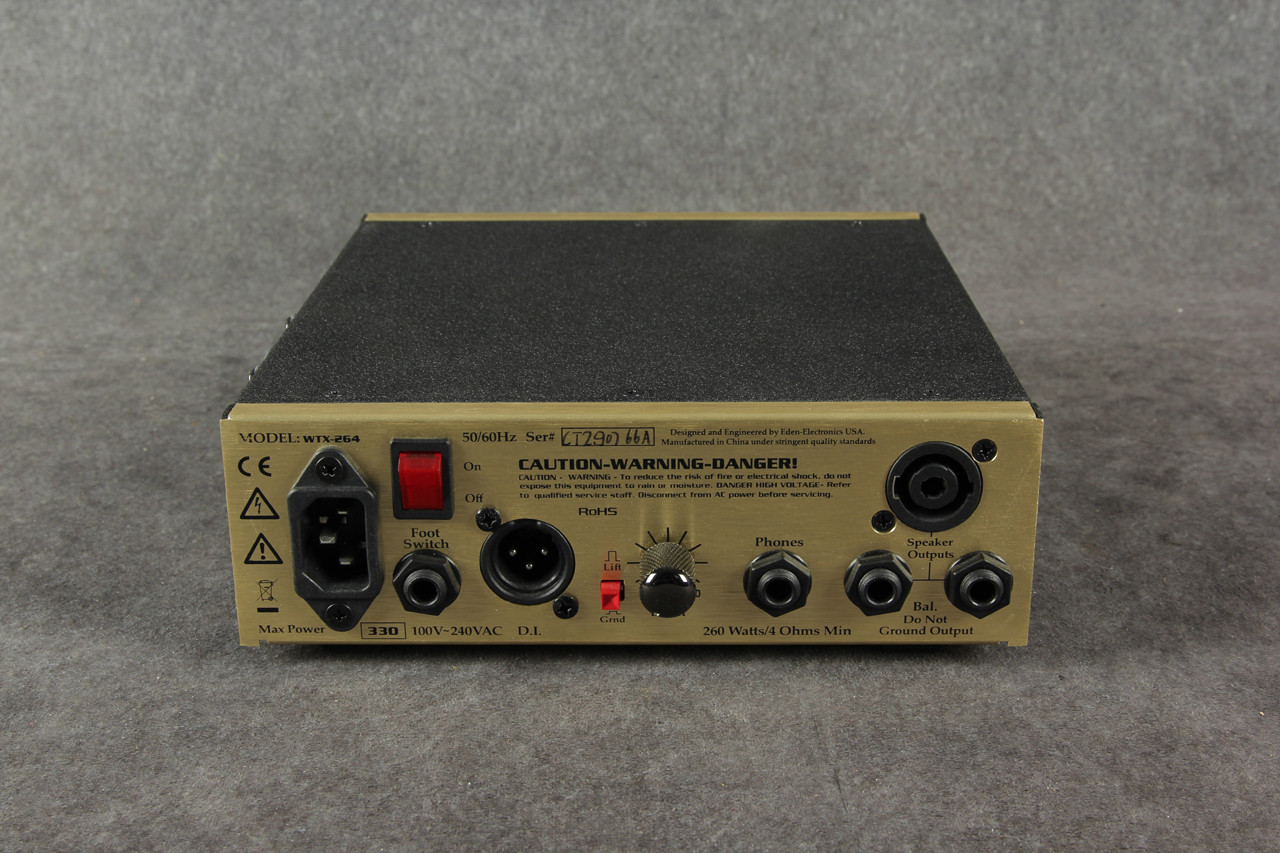 Eden WTX264 Bass Amp Head 2nd Hand | Rich Tone Music