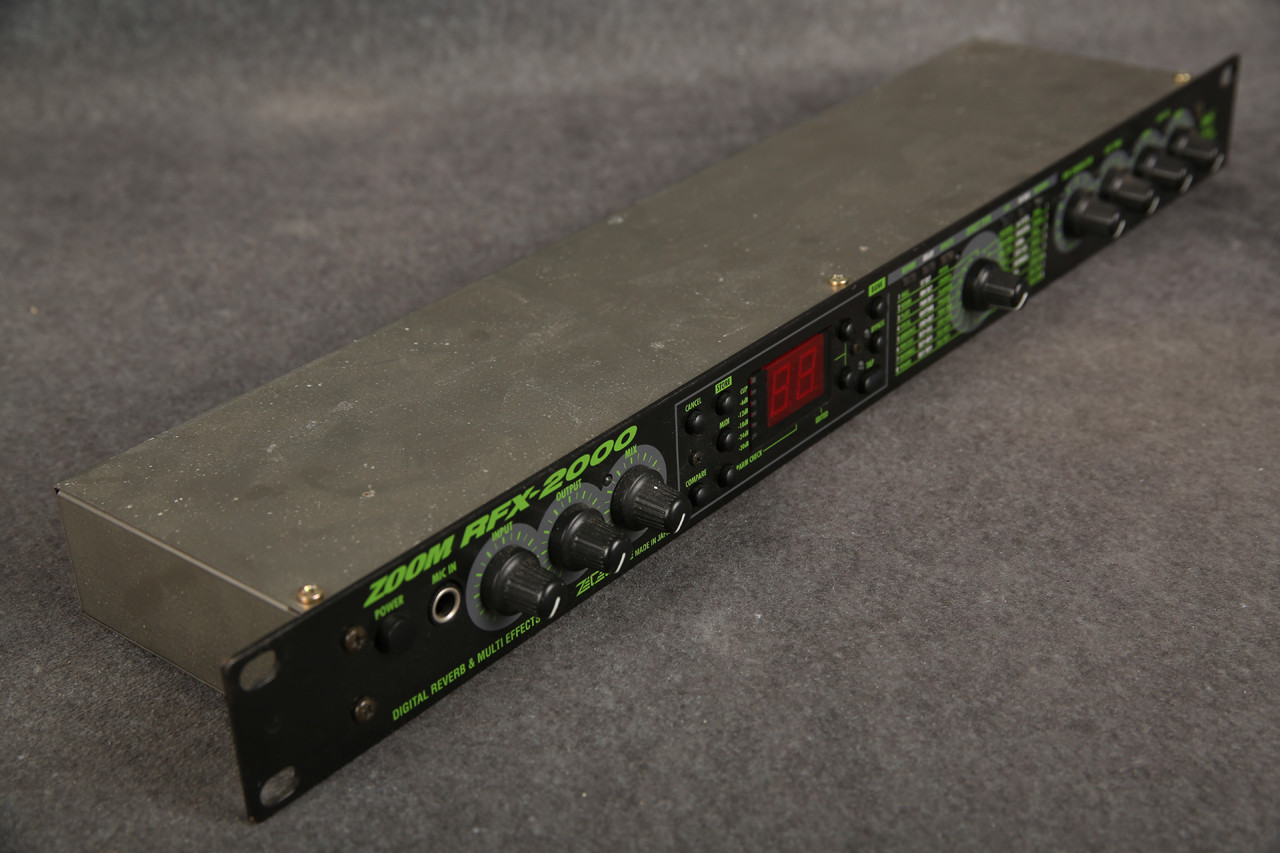 Zoom RFX-2000 Multi FX Rack Unit 2nd Hand | Rich Tone Music