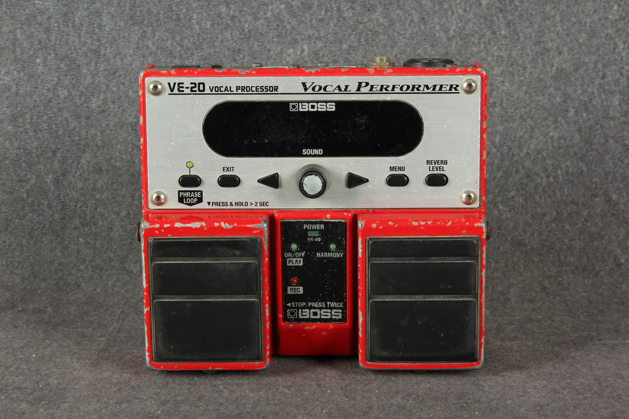 Boss VE-20 Vocal Processor Pedal 2nd Hand | Rich Tone Music