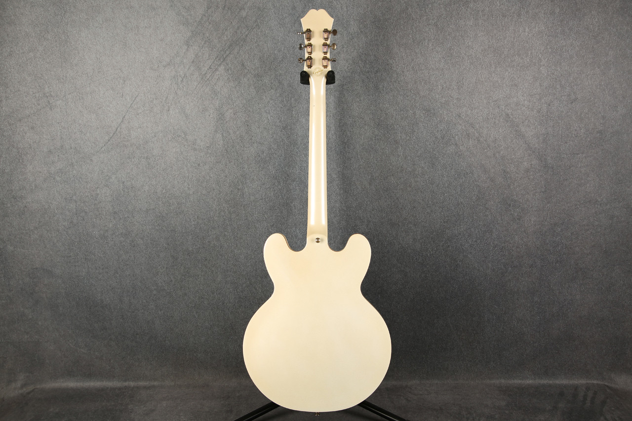 Epiphone Riviera Custom P93 Royale Pearl White 2nd Hand | Rich