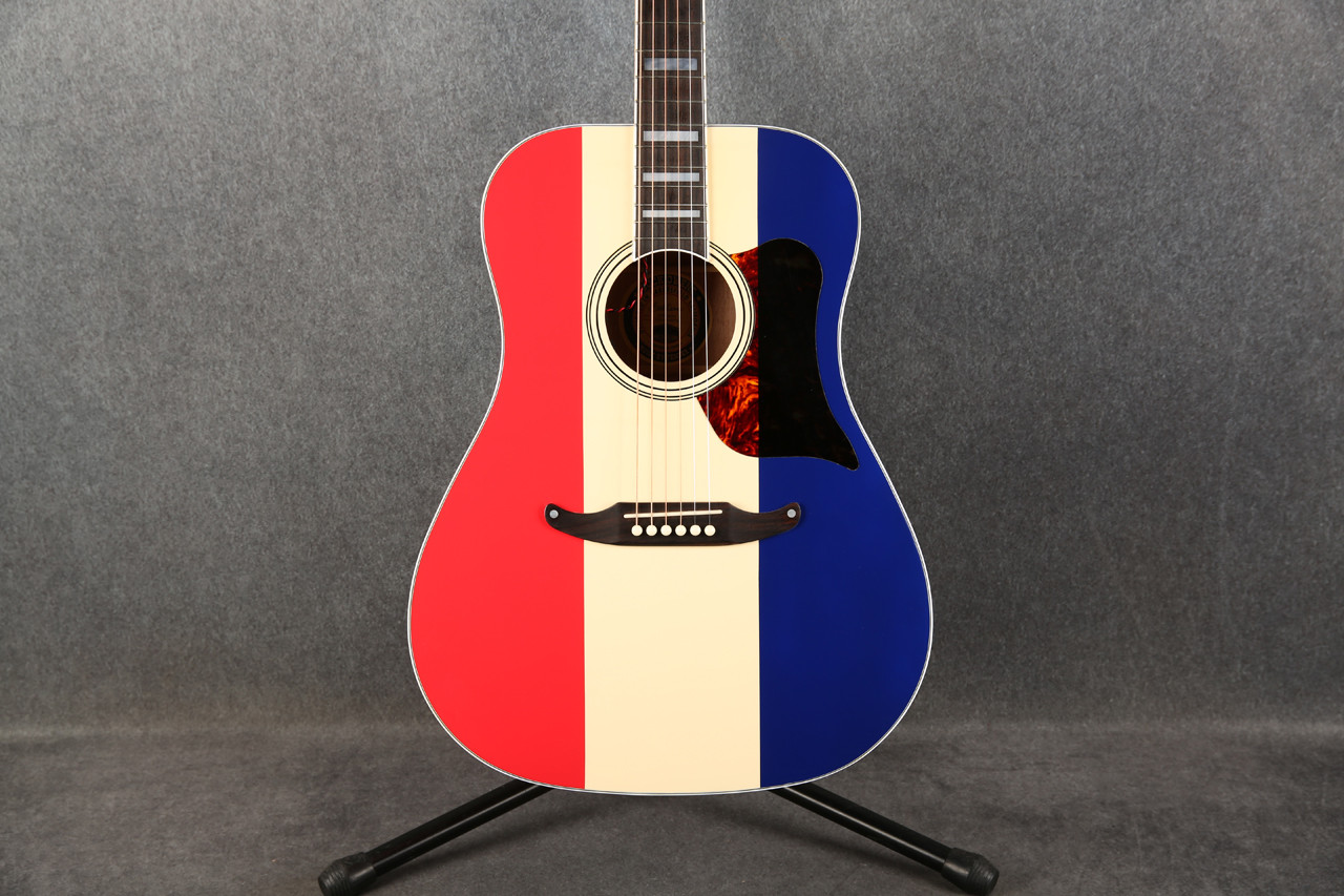 Fender Buck Owens Kingman Electro Acoustic Red/White/Blue 2nd Hand