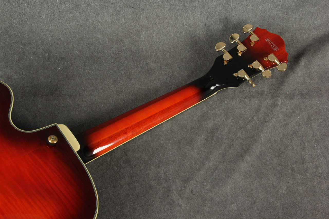 Ibanez AFJ81-SRD Hollow Body Electric Guitar Red Burst 2nd Hand