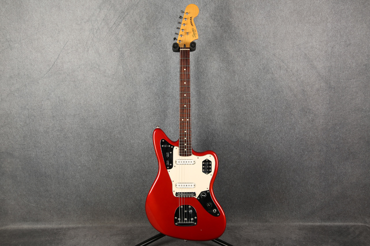 Squier Vintage Modified Jaguar- Candy Apple Red 2nd Hand | Rich