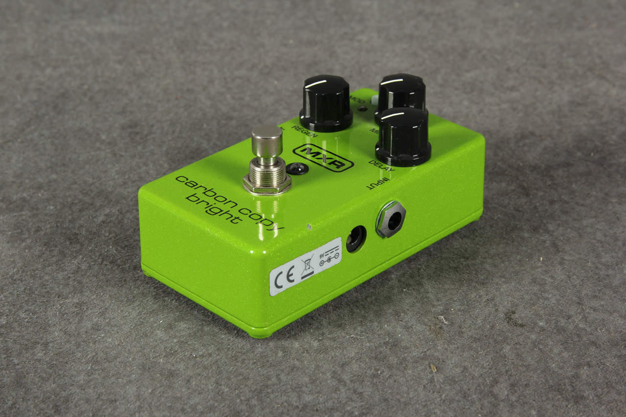 MXR Carbon Copy Bright Analog Delay/USED MXR Carbon Copy Bright Analog Delay Pedal 2nd Hand | Rich Tone Music