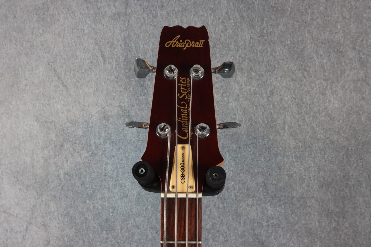 Aria Pro II Cardinal Series CSB-300 Bass Walnut 2nd Hand | Rich