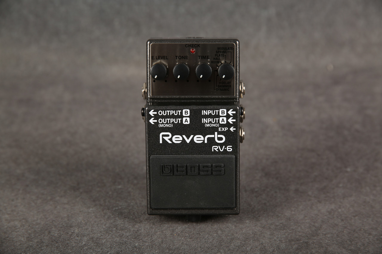 Boss RV-6 Reverb Pedal 2nd Hand | Rich Tone Music