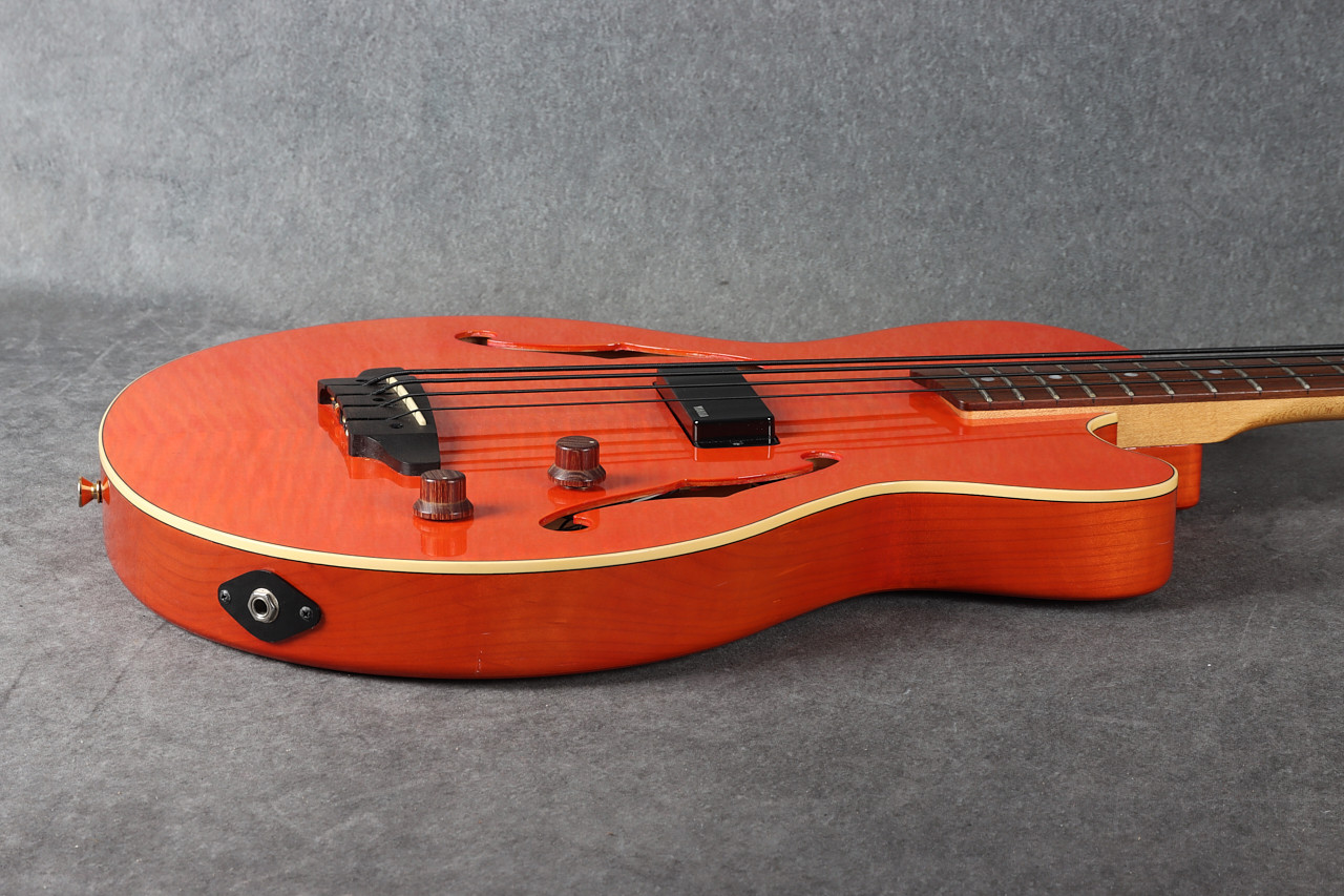 Yamaha BEX4 Semi Acoustic Bass 2004 Trans Amber 2nd Hand | Rich