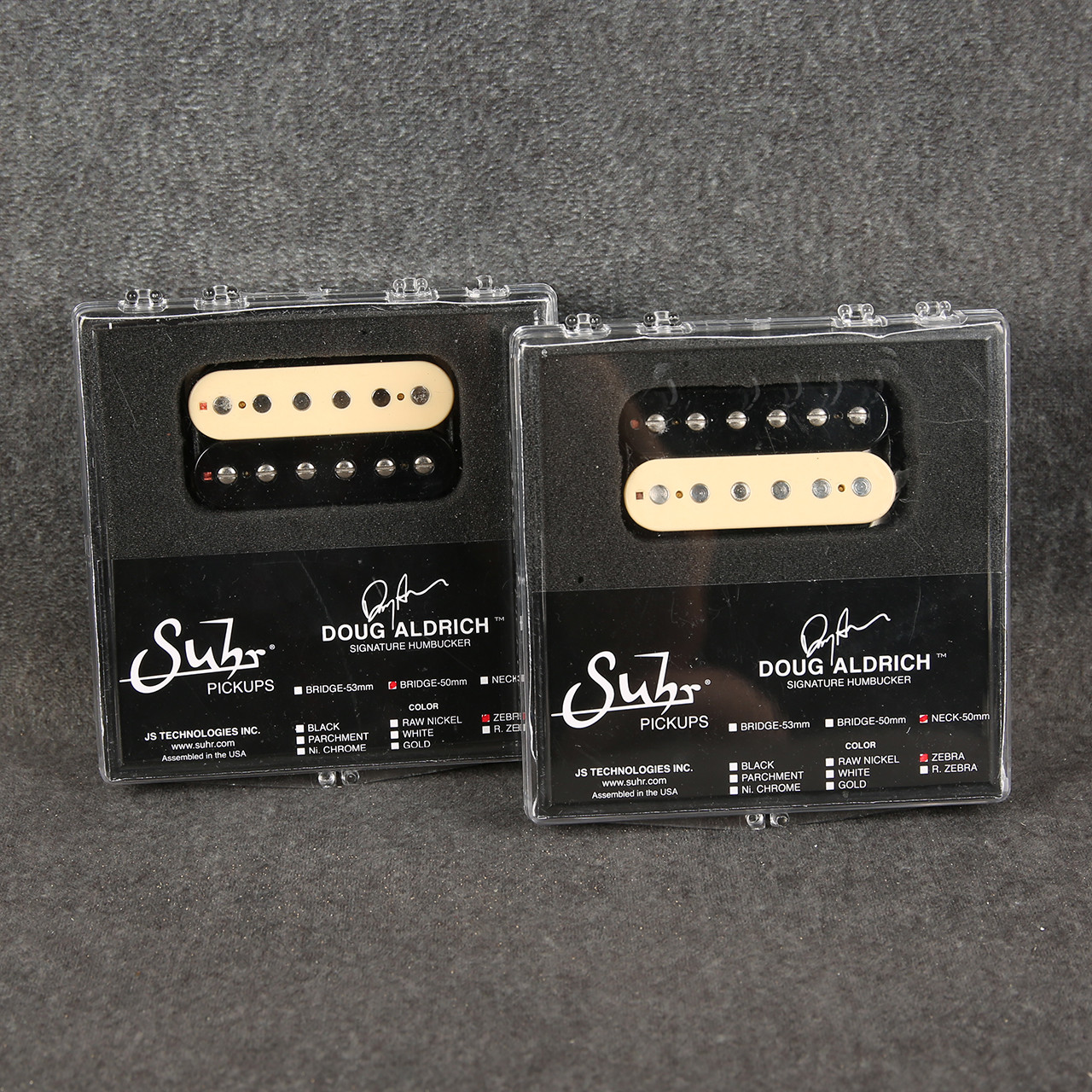 Suhr Doug Aldrich Pickup Set Zebra 2nd Hand | Rich Tone Music