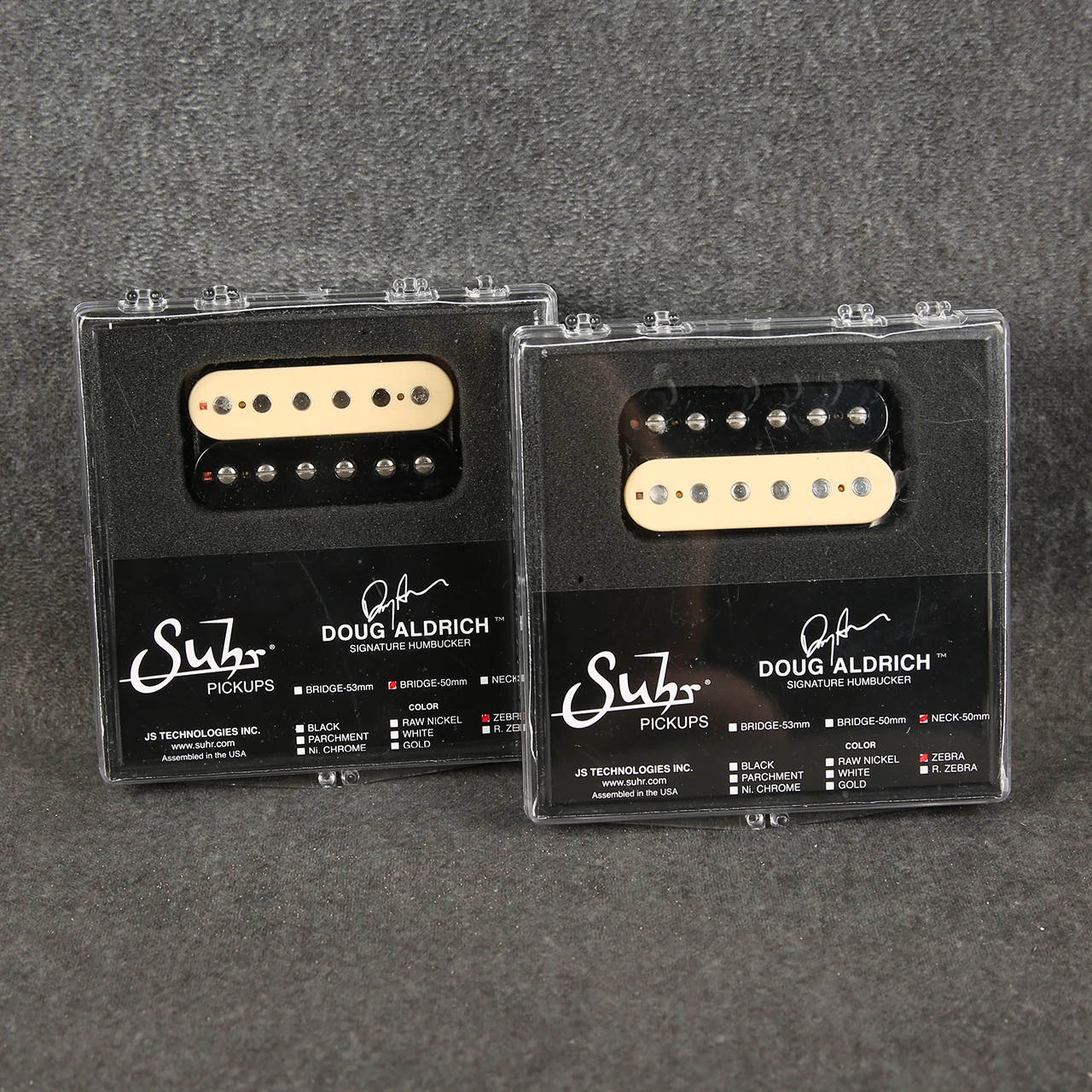 Suhr Doug Aldrich Pickup Set Zebra 2nd Hand | Rich Tone Music