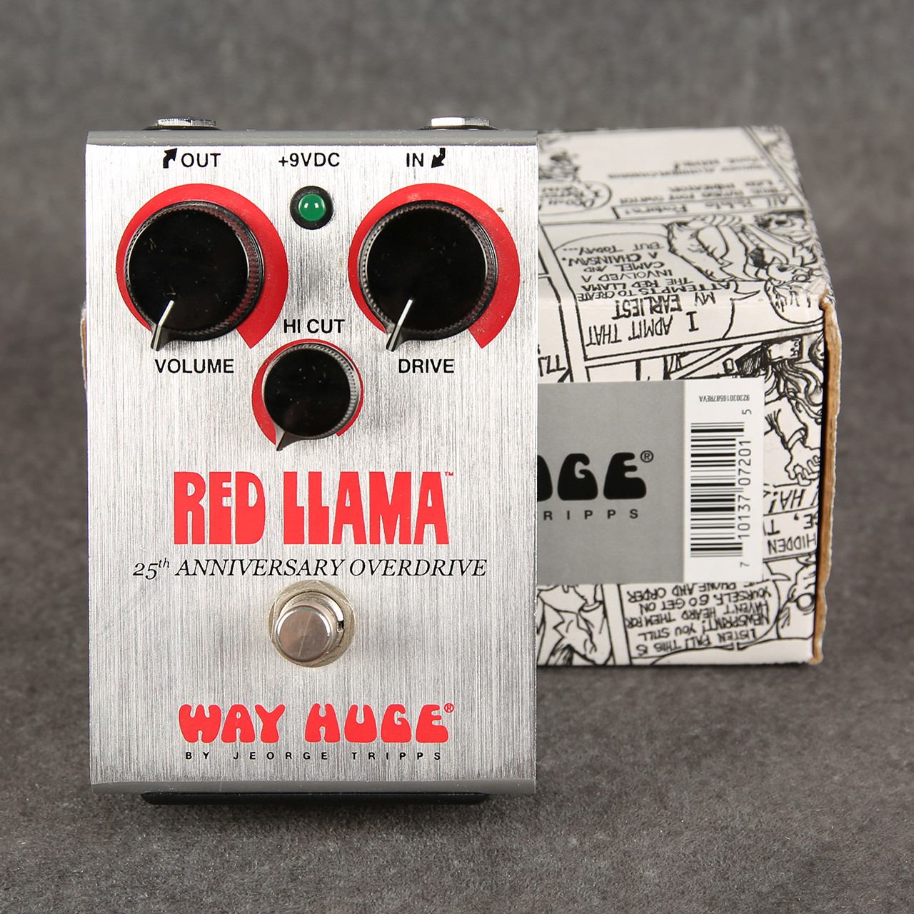 ギター WAY HUGE RED LLAMA 25TH ANNIVERSARY WAY HUGE RED LLAMA 25TH ANNIVERSARY OVERDRIVE」レビュー！ | 魔法の