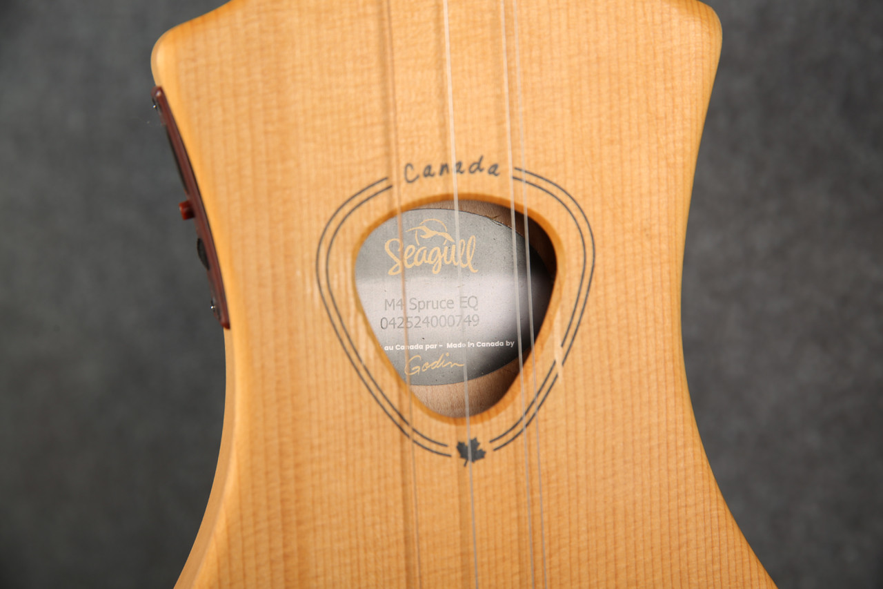 シーガルマーリン4弦ギター Seagull Merlin Natural Spruce SG ケース