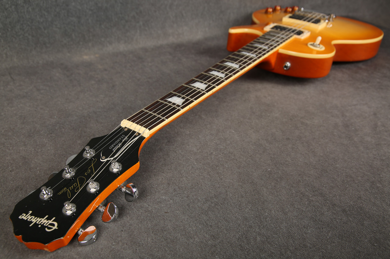 Epiphone Les Paul Standard Seymour Duncan Pickups Lemon Burst 2nd