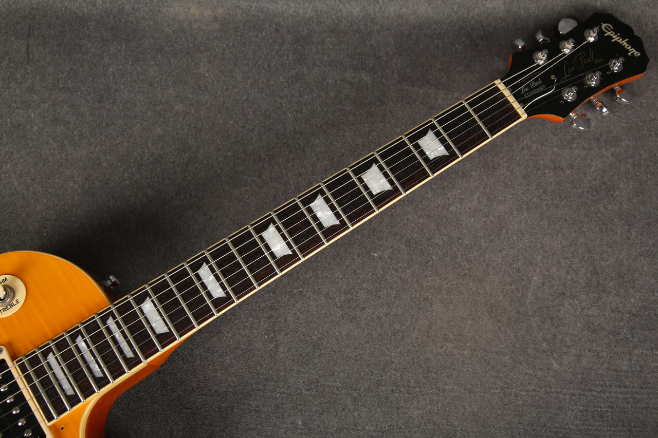Epiphone Les Paul Standard Seymour Duncan Pickups Lemon Burst 2nd