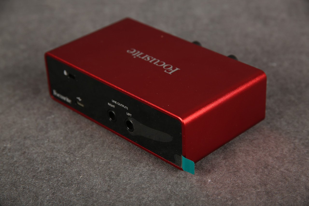 Focusrite Scarlett Solo 3rd Gen USB Audio Interface 2nd Hand