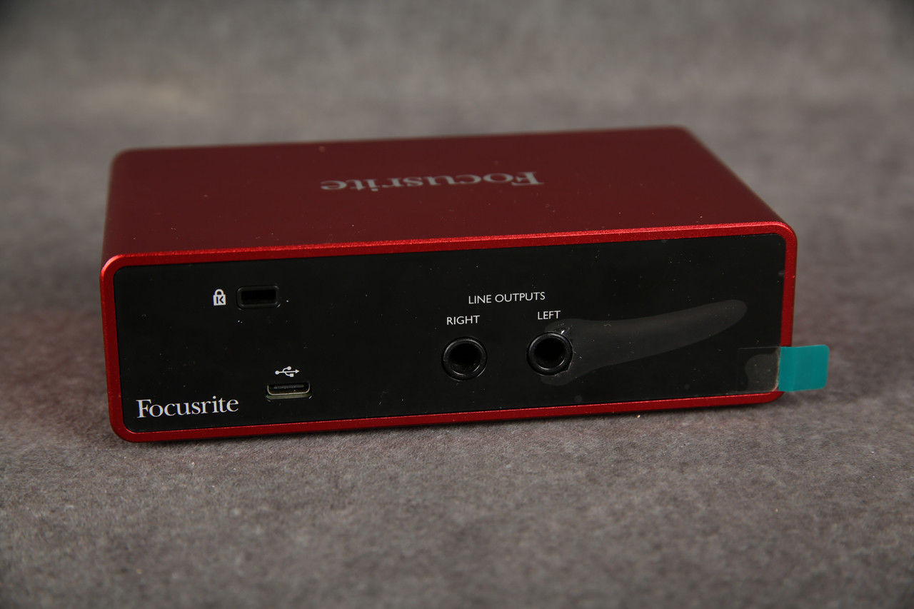 Focusrite Scarlett Solo 3rd Gen USB Audio Interface 2nd Hand