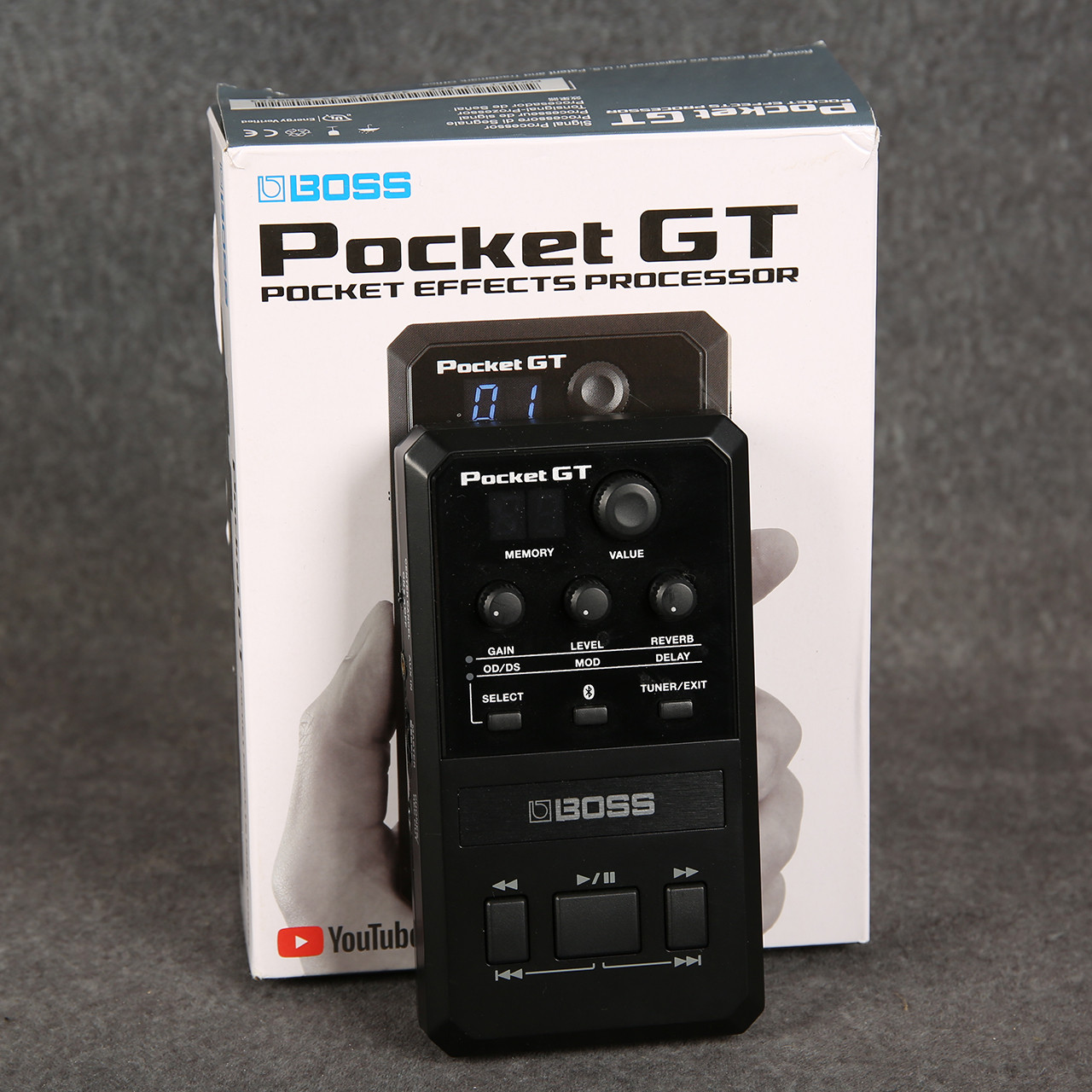 BOSS POCKET GT Pocket Effects Processor BOSS Pocket GT Amp