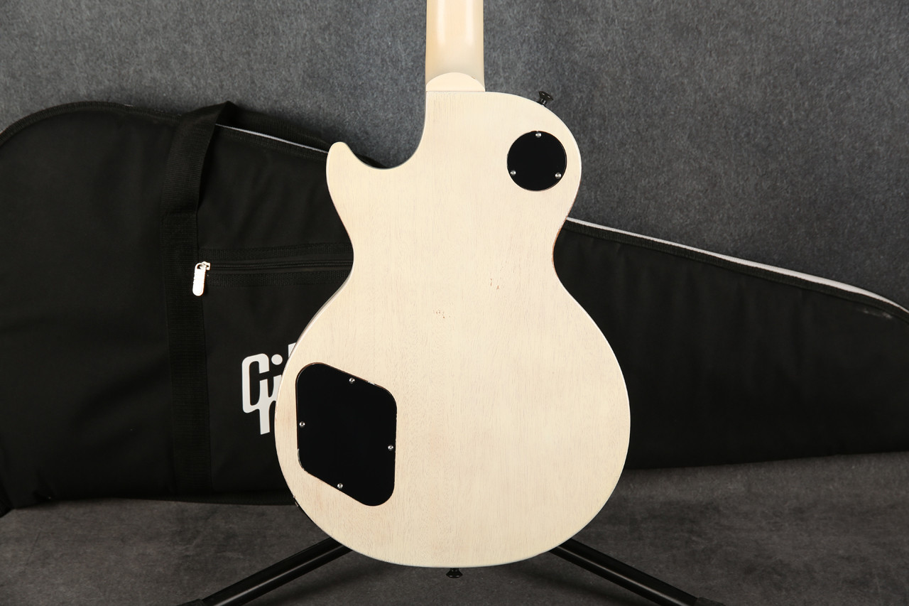 Gibson LPJ 2013 Rubbed Trans White 2nd Hand | Rich Tone Music
