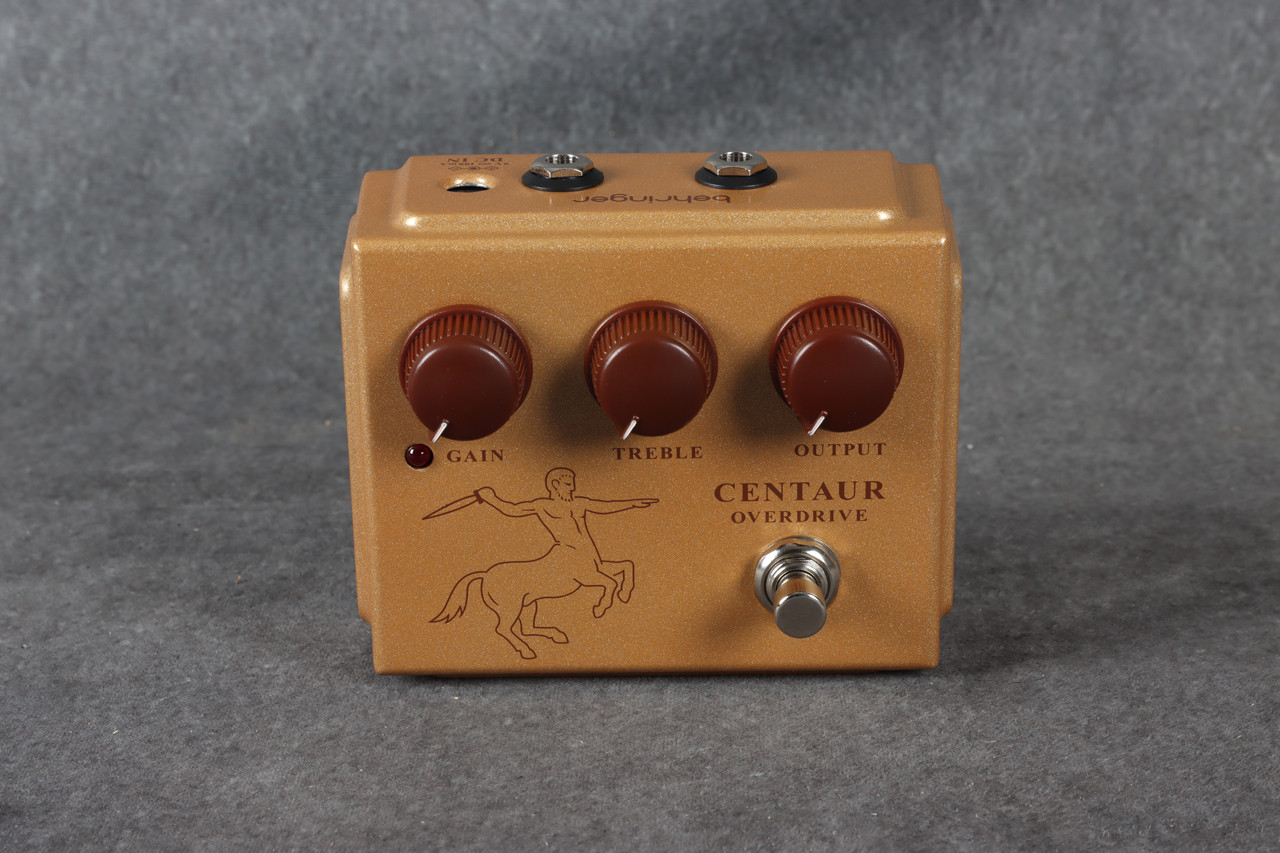 ギター behringer CENTAURO OVERDRIVE Behringer Centara Overdrive – Alto Music