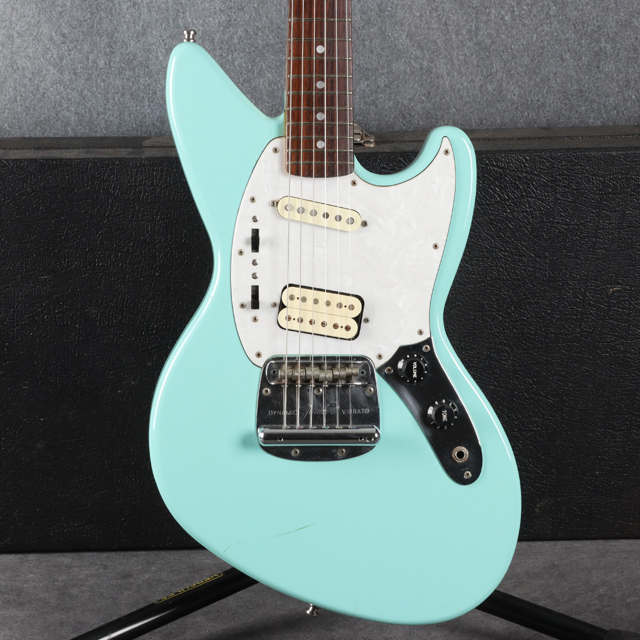 M*s様 Fender エレキギター JAG-STANGミントグリーン Fender MIJ Jagstang Surf Green 2nd Hand | Rich Tone Music