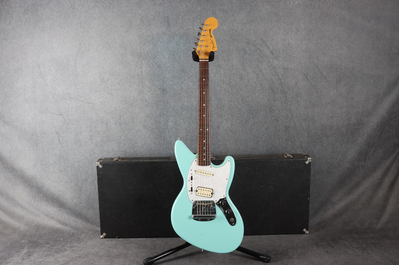 Fender MIJ Jagstang Surf Green 2nd Hand | Rich Tone Music