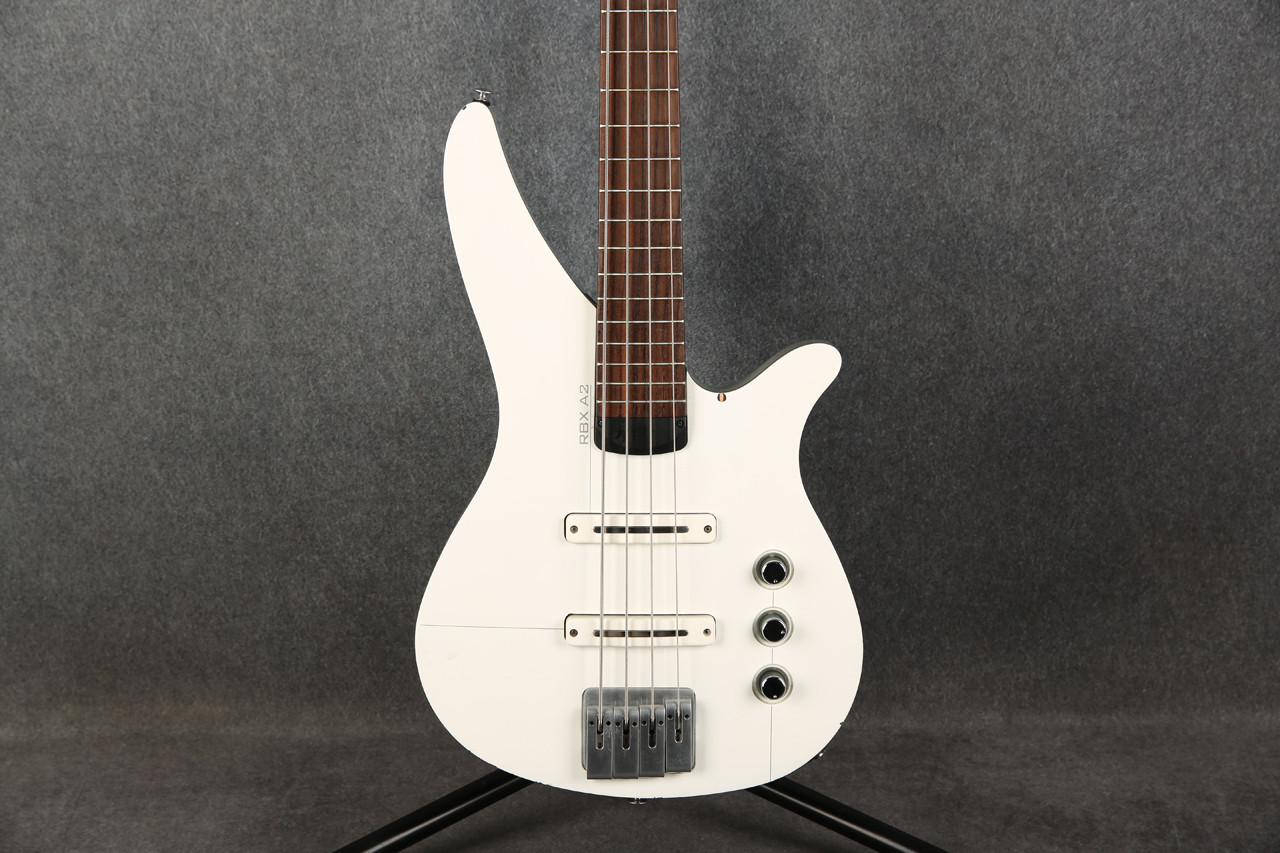 Yamaha RBX4A2M Bass White & Aircraft Grey 2nd Hand | Rich