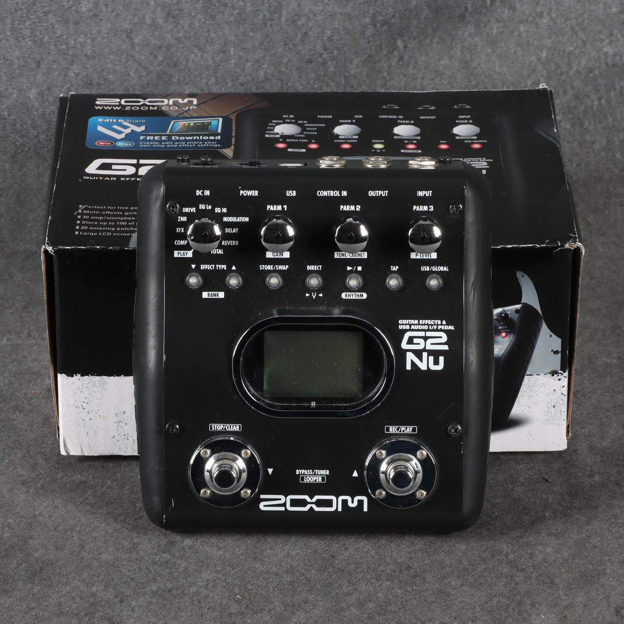 Zoom G2Nu Guitar Multi Effects 2nd Hand | Rich Tone Music