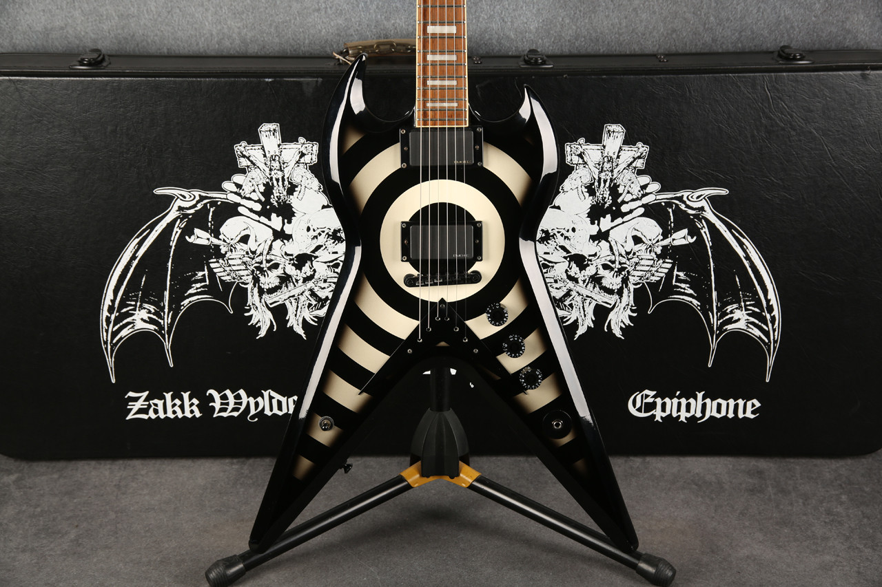 Epiphone Zakk Wylde ZV サイン入り Epiphone Zakk Wylde Signature “ZV” Custom Autographed by