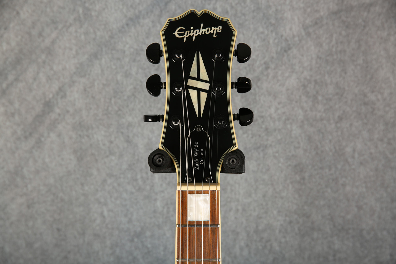 Epiphone Zakk Wylde Signature ZV Custom Black & White Bullseye 2nd