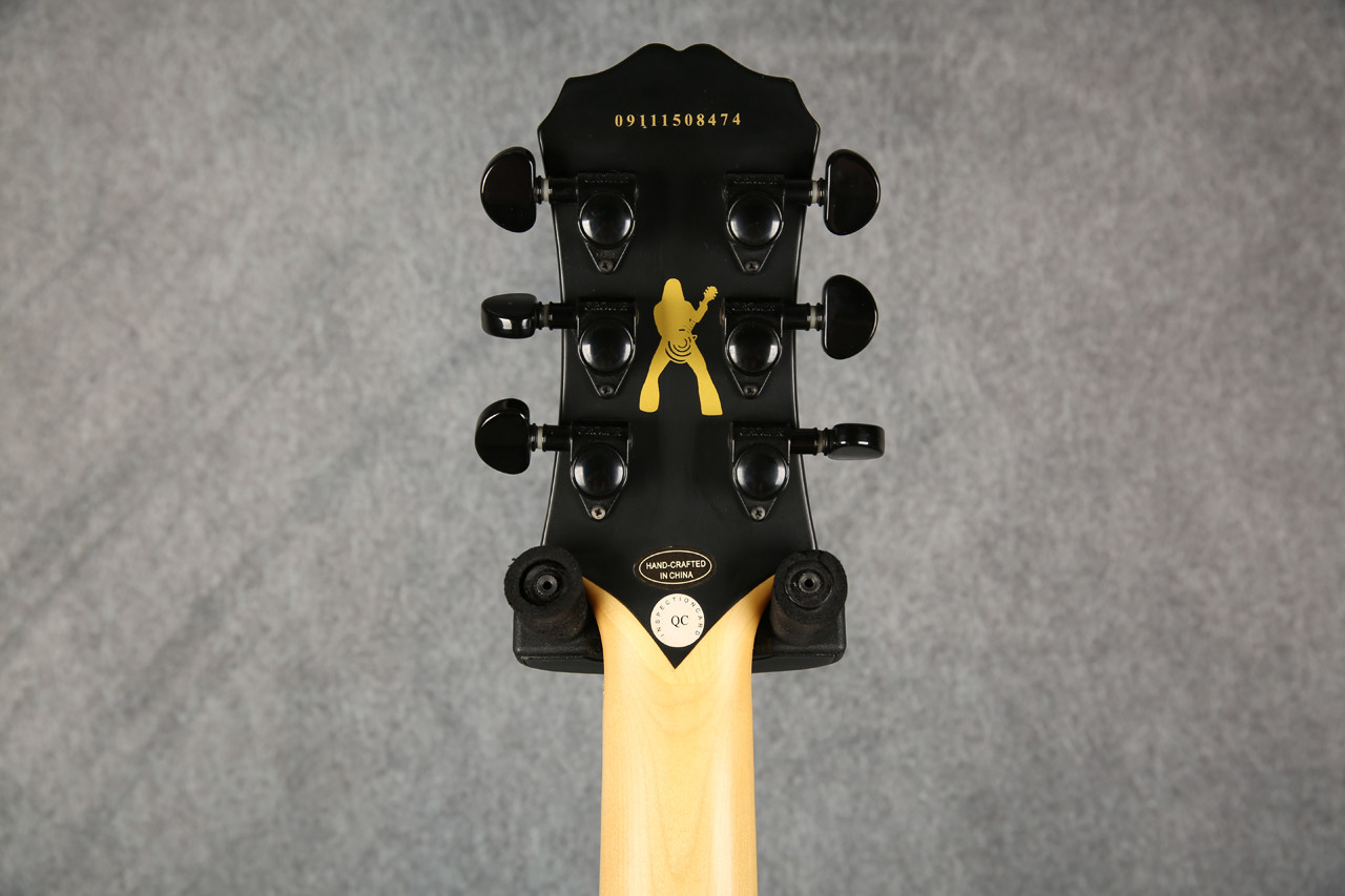 Epiphone Zakk Wylde Signature ZV Custom Black & White Bullseye 2nd