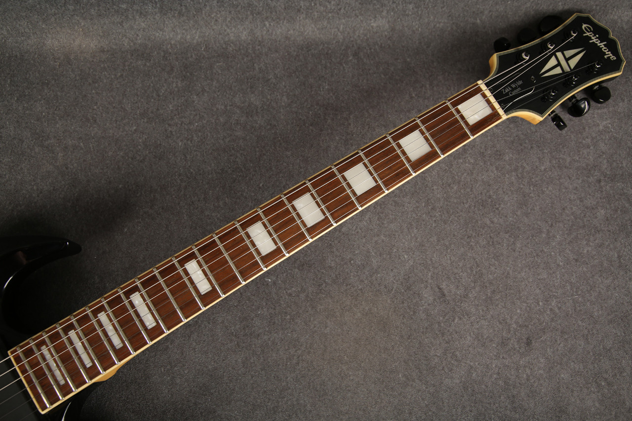 Epiphone Zakk Wylde Signature ZV Custom Black & White Bullseye 2nd