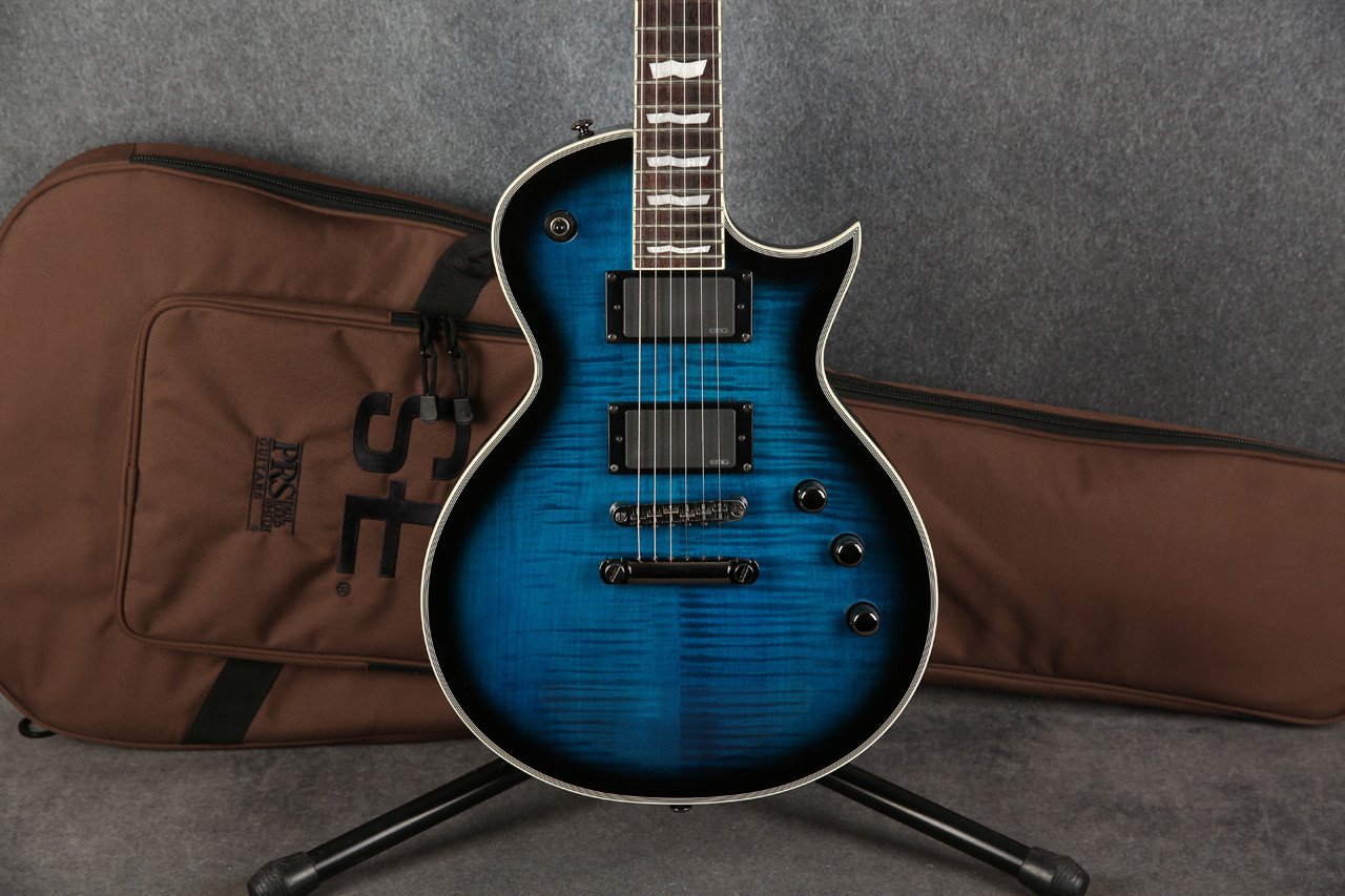 ESP LTD EC-401FM Black Aqua Sunburst 2nd Hand | Rich Tone Music