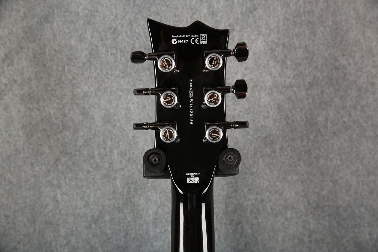 ESP LTD EC-401FM Black Aqua Sunburst 2nd Hand | Rich Tone Music