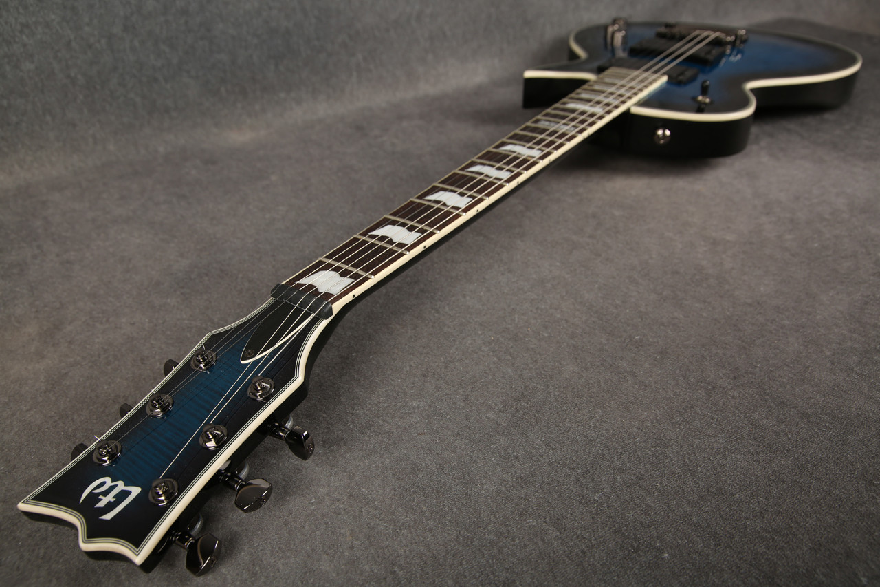 ESP LTD EC-401FM Black Aqua Sunburst 2nd Hand | Rich Tone Music