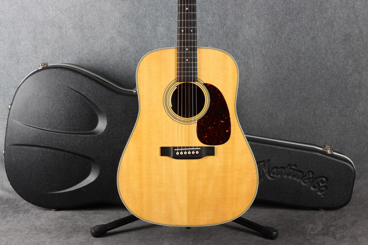 Martin D-28 Reimagined Acoustic Guitar LR Baggs Anthem Natural 2nd 