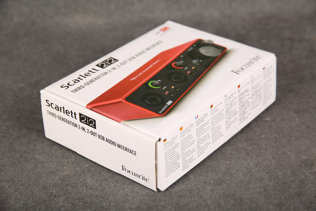 Focusrite Scarlett 2i2 3rd Gen USB Audio Interface 2nd Hand | Rich