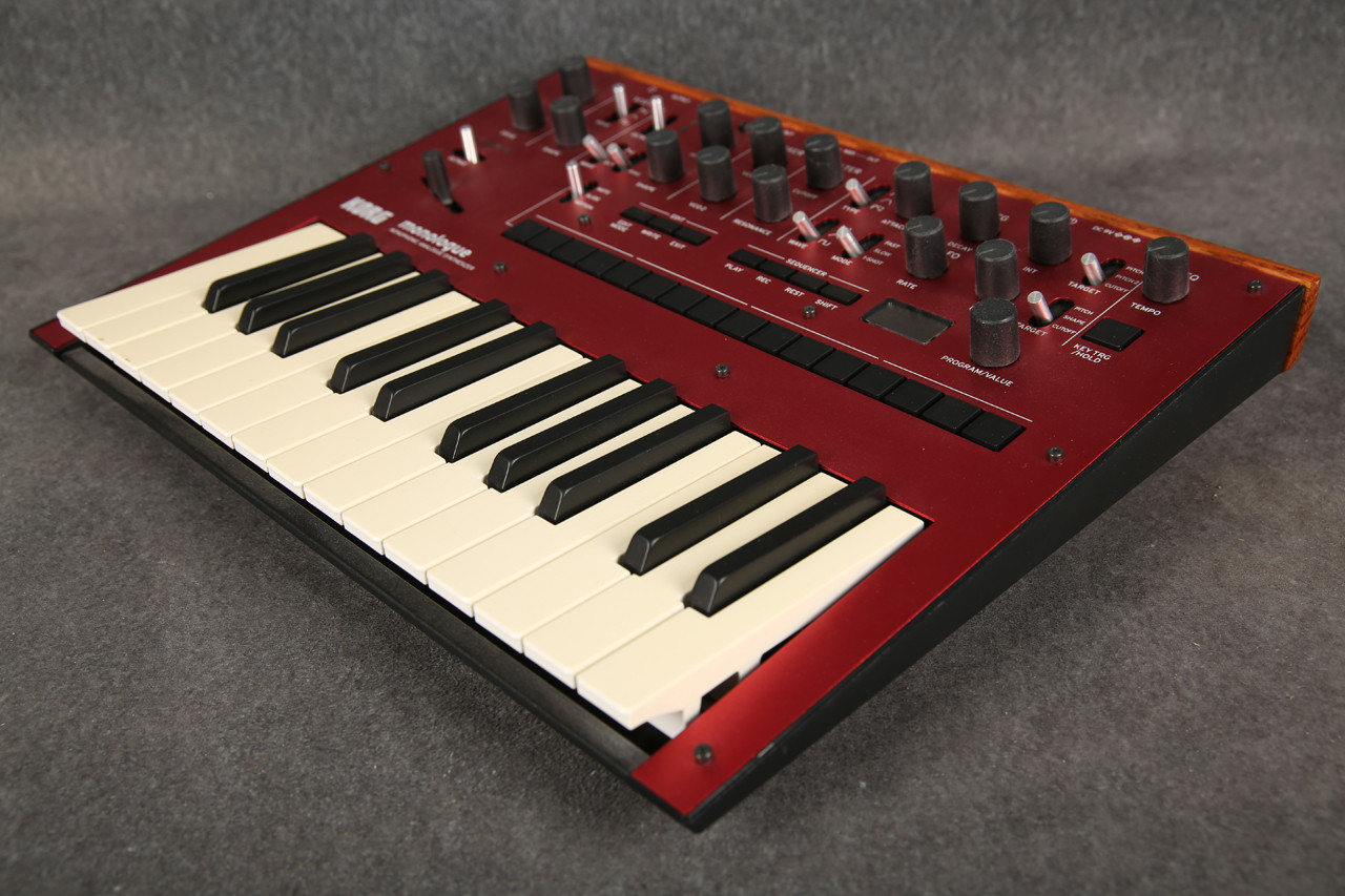 Korg Monologue Monophonic Analogue Synthesizer Red 2nd Hand | Rich