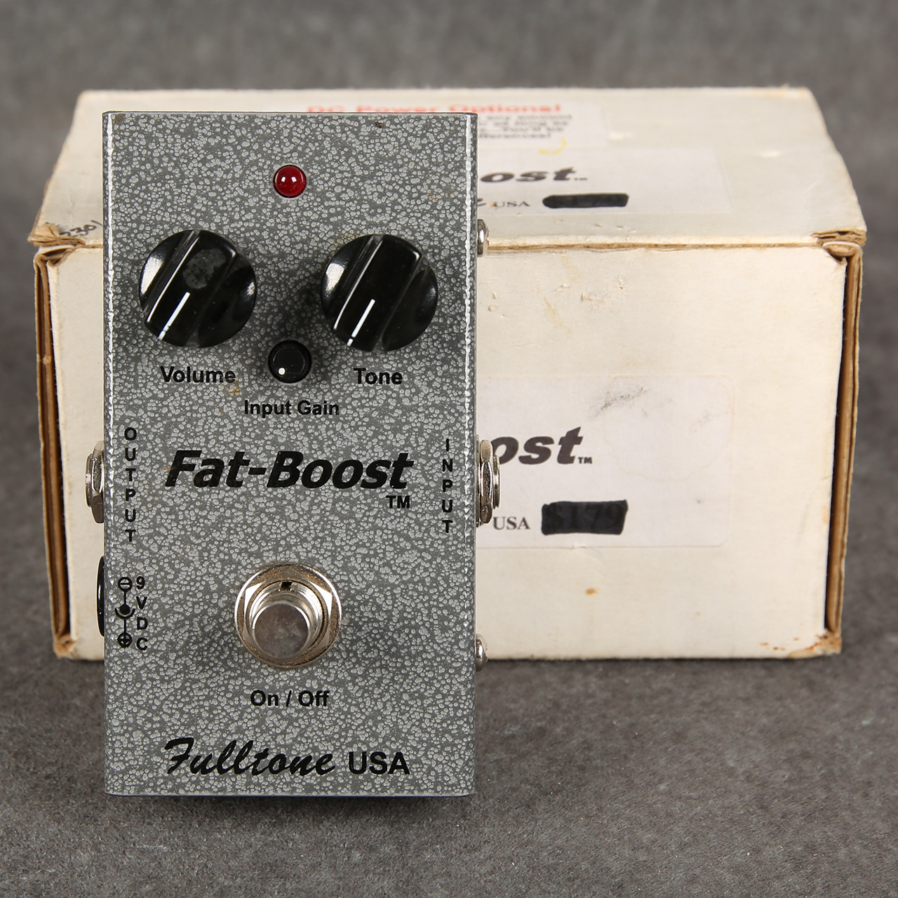 Fulltone Fat Boost V1 Pedal 2nd Hand | Rich Tone Music