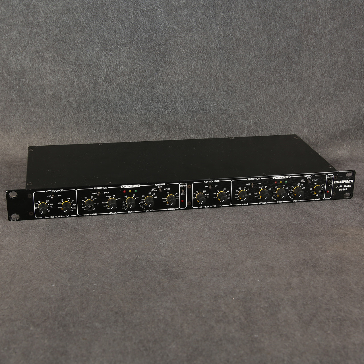 Drawmer DS-201 Dual Noise Gate Rack Unit 2nd Hand | Rich Tone Music