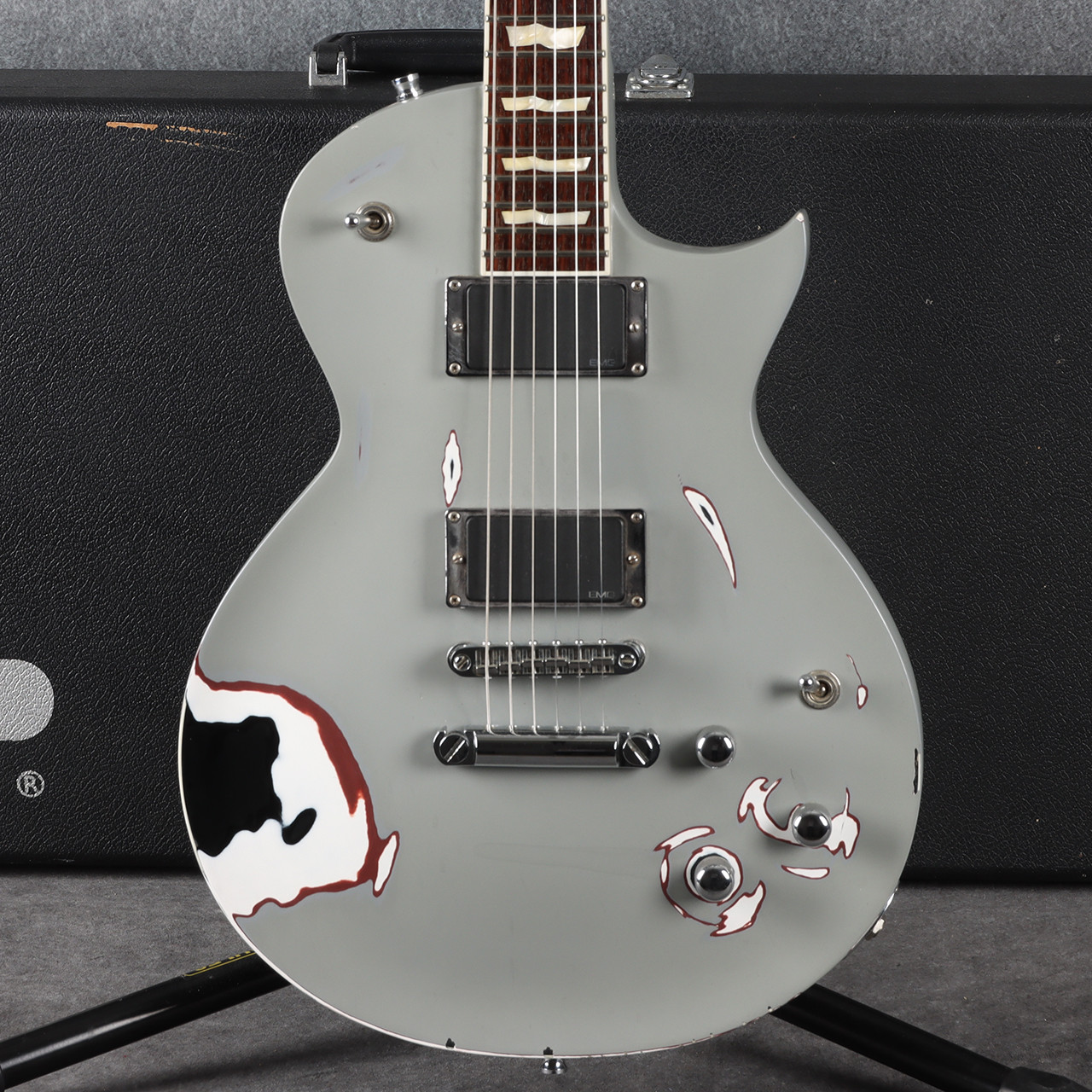 ESP 2005 Truckster James Hetfield Signature Aged Primer Grey 2nd