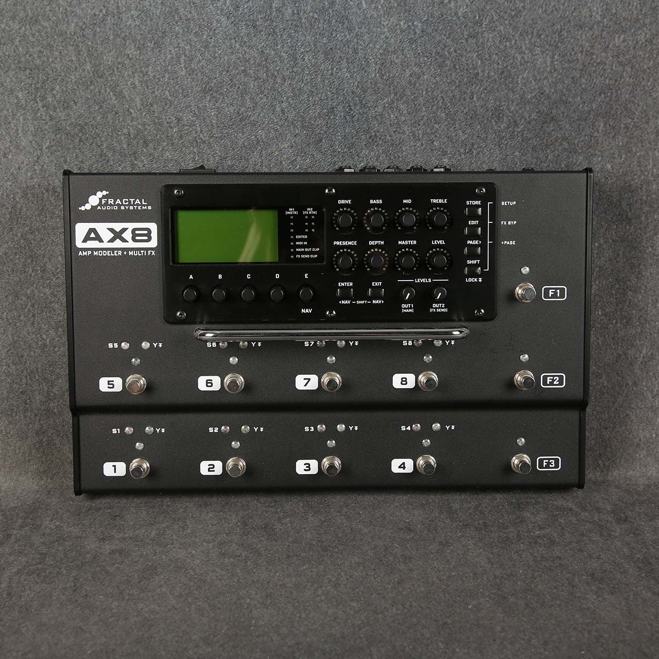 Fractal Audio AX8 Amp Modeler & Multi-FX Processor 2nd Hand | Rich